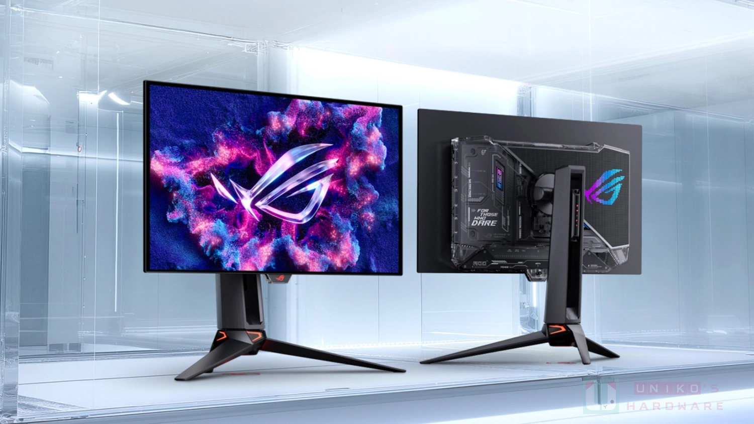 極致玩家視界！ROG Swift OLED PG27UCWM 和 PG32UCWM 強勢登場