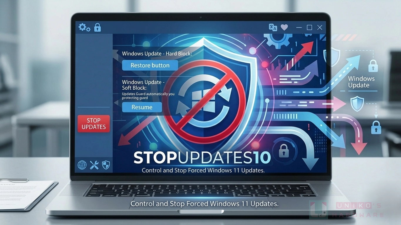 [更新] StopUpdates10 - 關閉 Windows 11 自動更新小工具