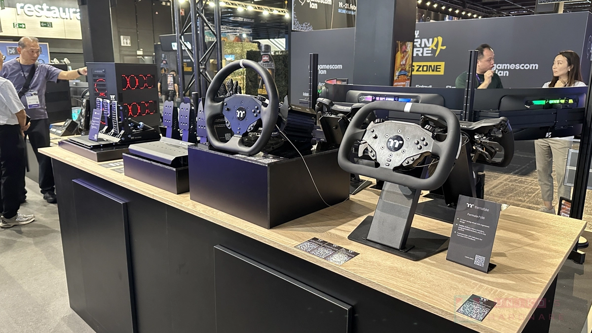 曜越科技 Gamescom 2026 展出最有沉浸感的模擬賽車體驗