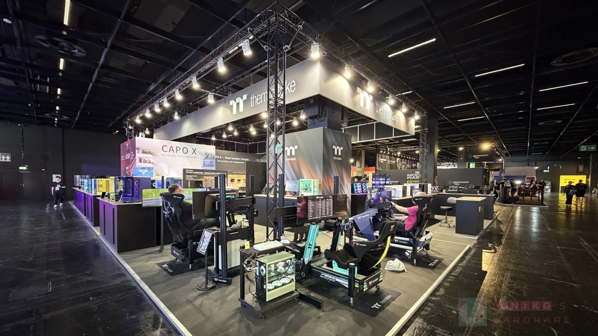 曜越科技盛大登陸 Gamescom 2026，精彩活動與電競體驗吸引玩家駐足