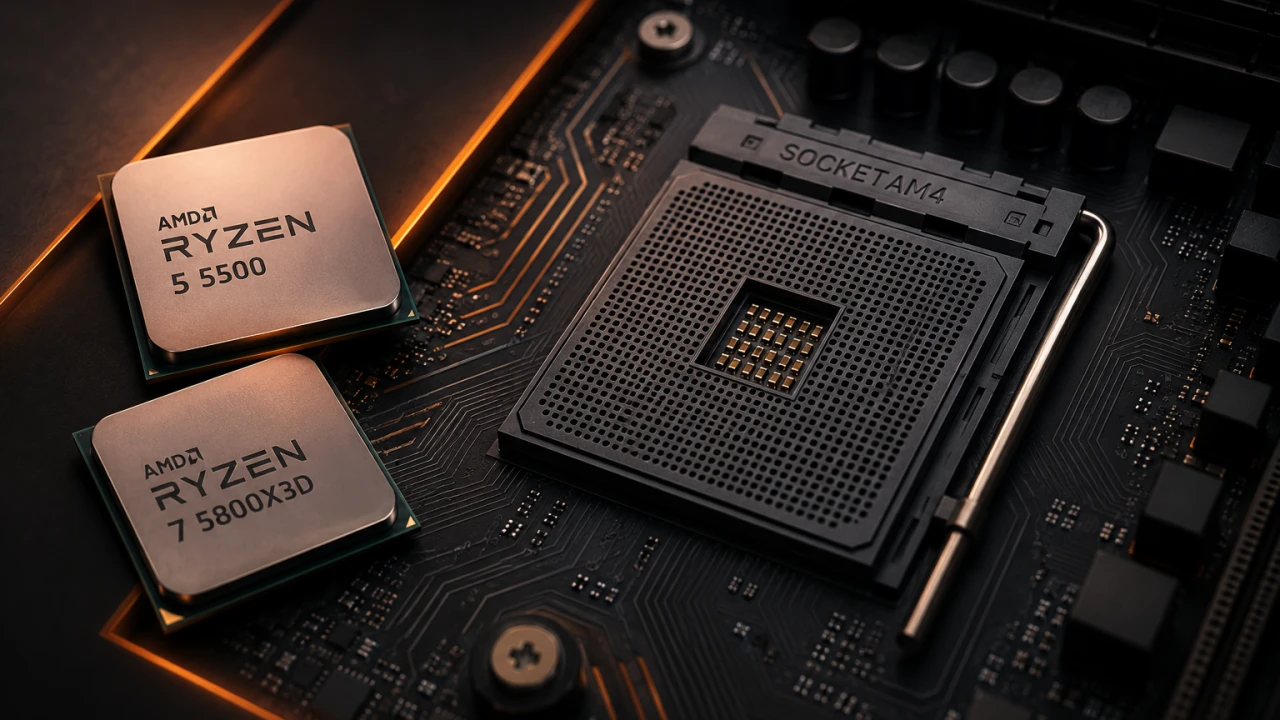 DDR5 記憶體狂飆下,AM4 平台 R5 5500 與 5800X3D 意外扛起銷售大旗