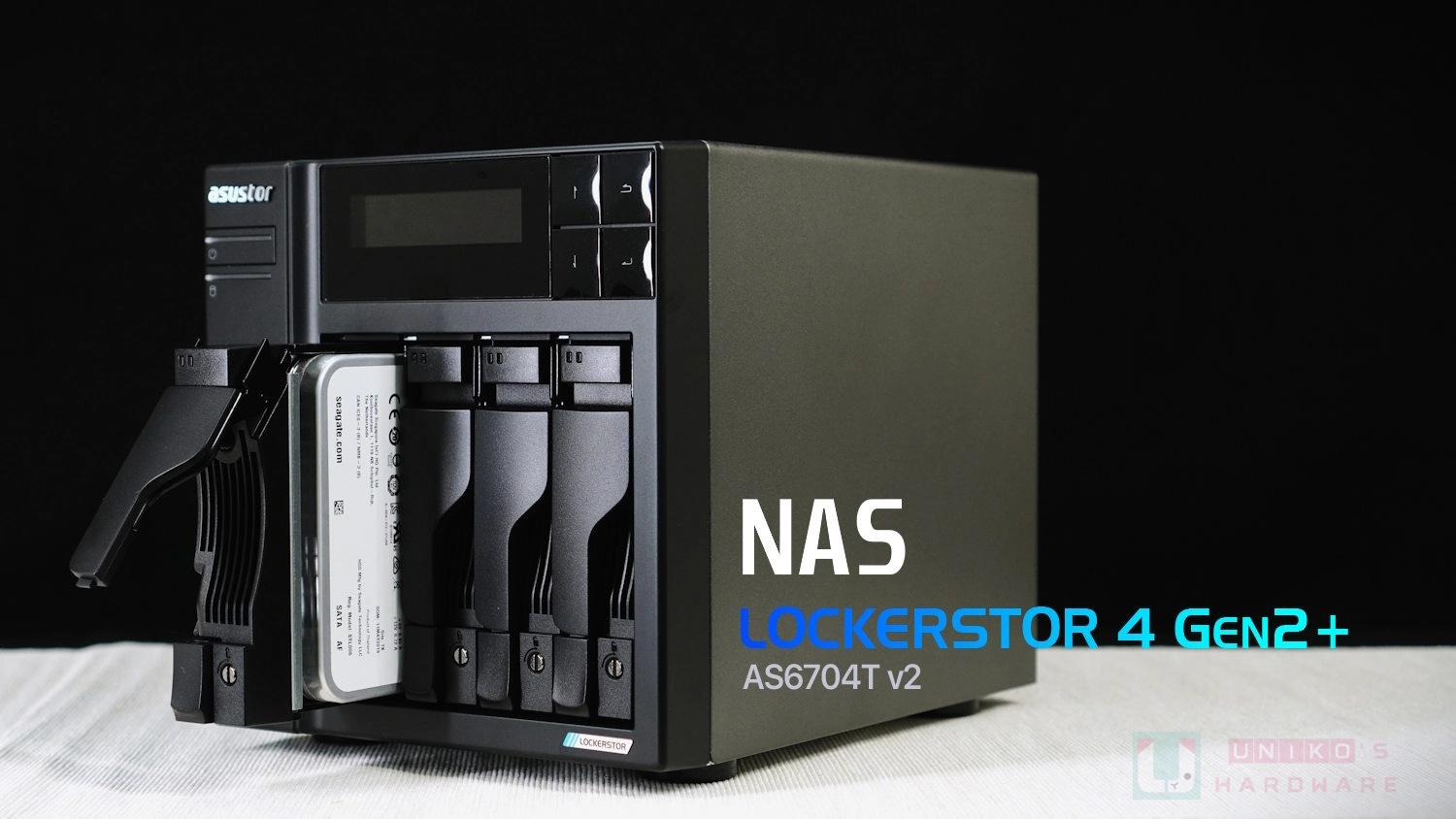 ASUSTOR NAS LOCKERSTOR 4 Gen2+ AS6704T v2 開箱初體驗!