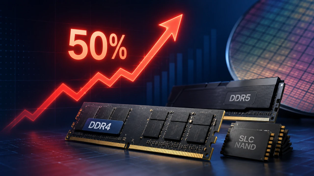 DDR4 記憶體價格恐飆 50%!摩根士丹利示警 Q3 缺貨潮加劇