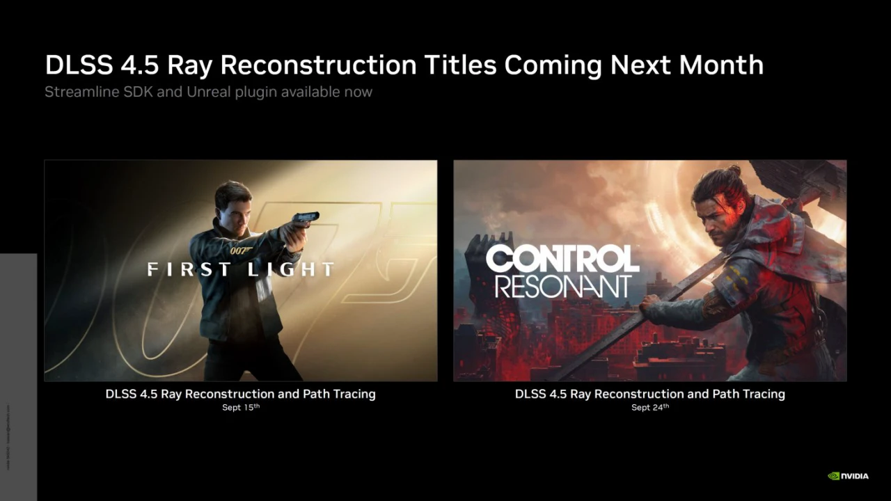 NVIDIA DLSS 4.5 Ray Reconstruction 正式開放!第 2 代 Transformer 模型加持-2