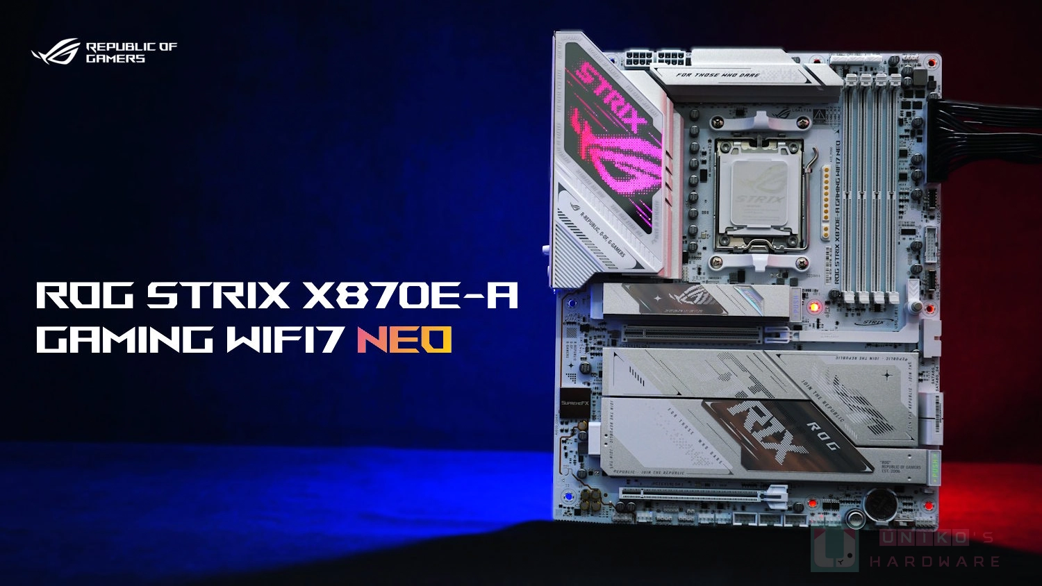 ROG STRIX X870E-A GAMING WIFI7 NEO 深度拆解評測