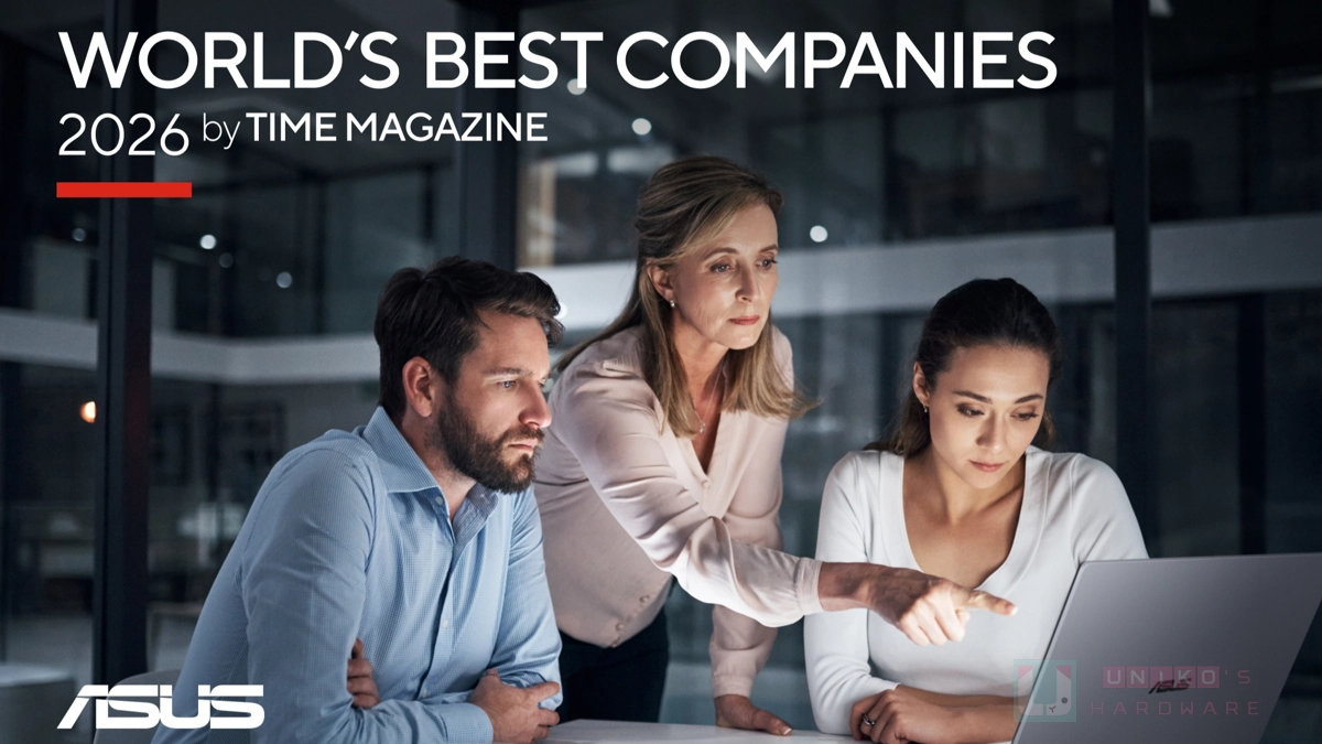 ASUS 成就再 +1！三度榮登 TIME 雜誌全球最佳企業