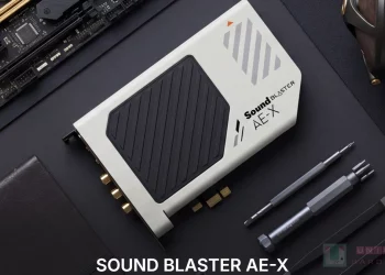 旗艦 DAC 增幅音訊體驗！Sound Blaster AE-X 音效卡新上市