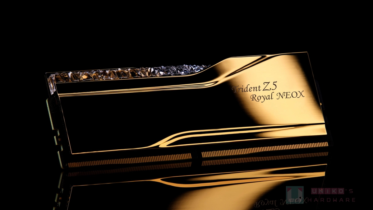 芝奇新推出 Trident Z5 Royal NeoX 皇家戟 X 系列 DDR5 記憶體