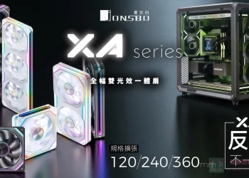 喬思伯 JONSBO XA 系列全幅雙光效一體扇 120 / 240 / 360 完整陣容上市！