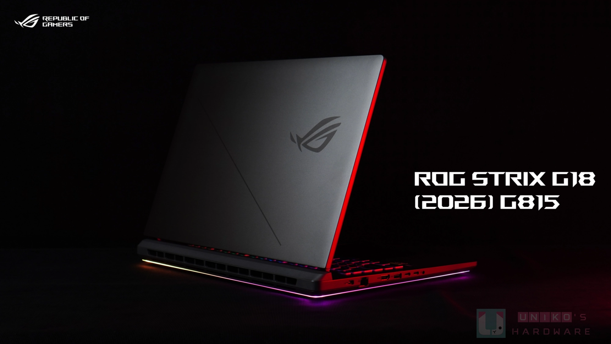 ROG Strix G18 (2026) G815 AI 電競筆電評測開箱