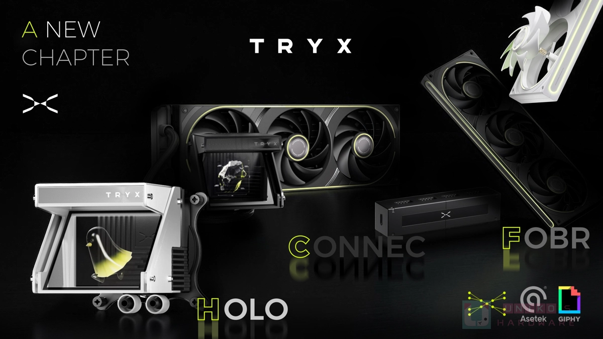 極靜音 x 3D 全息投影！TRYX 推出 HOLO ARGB 360 一體式水冷散熱器