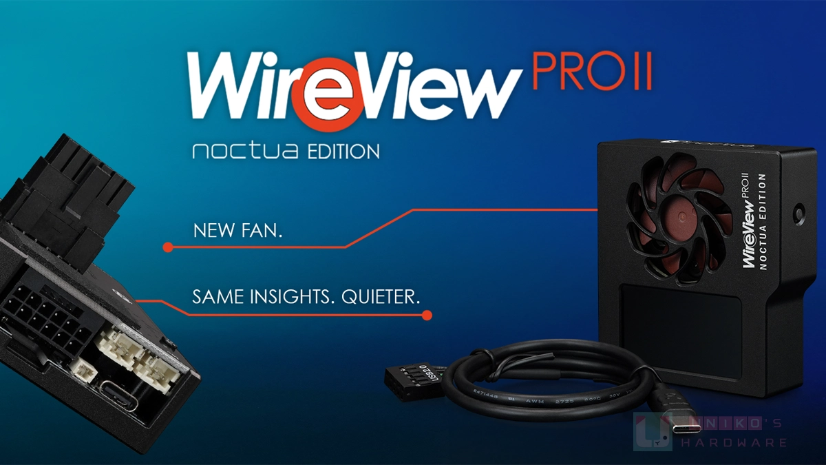 Thermal Grizzly 與 Noctua 攜手推出 WireView Pro II - Noctua Edition