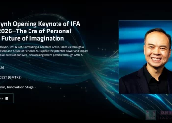 AMD 資深副總裁 Jack Huynh 將於 IFA 2026 發表開幕主題演講