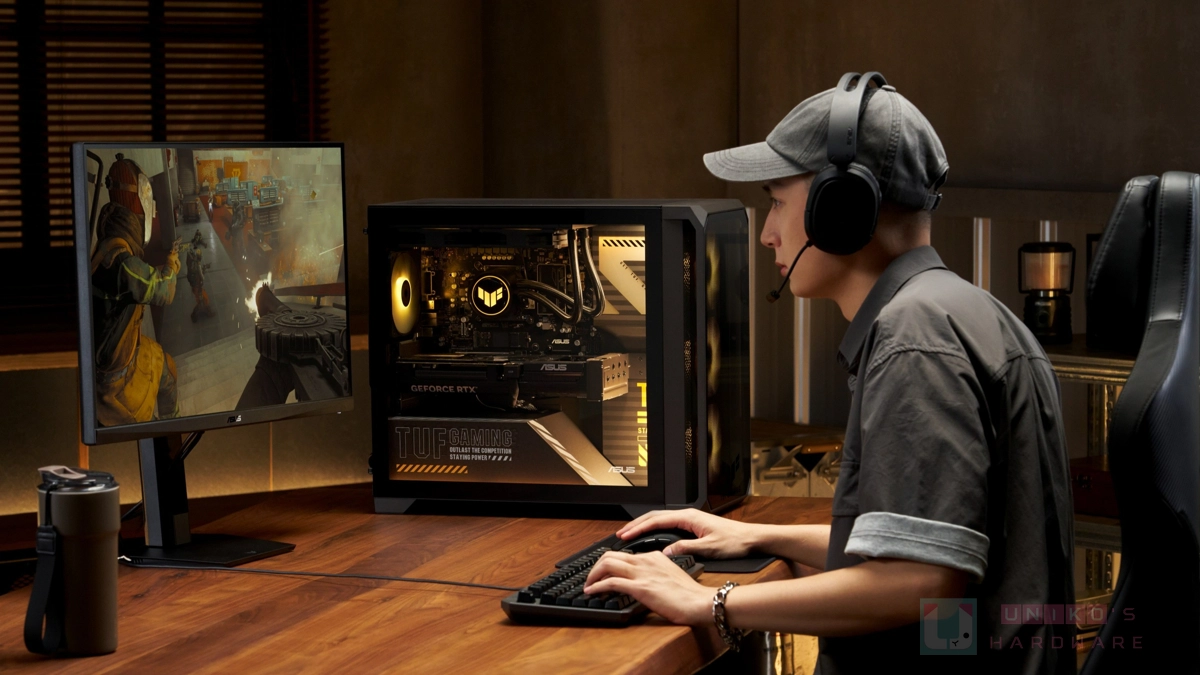 RTX 50 顯示卡加持！ASUS TUF Gaming T700 電競桌機剽悍出擊