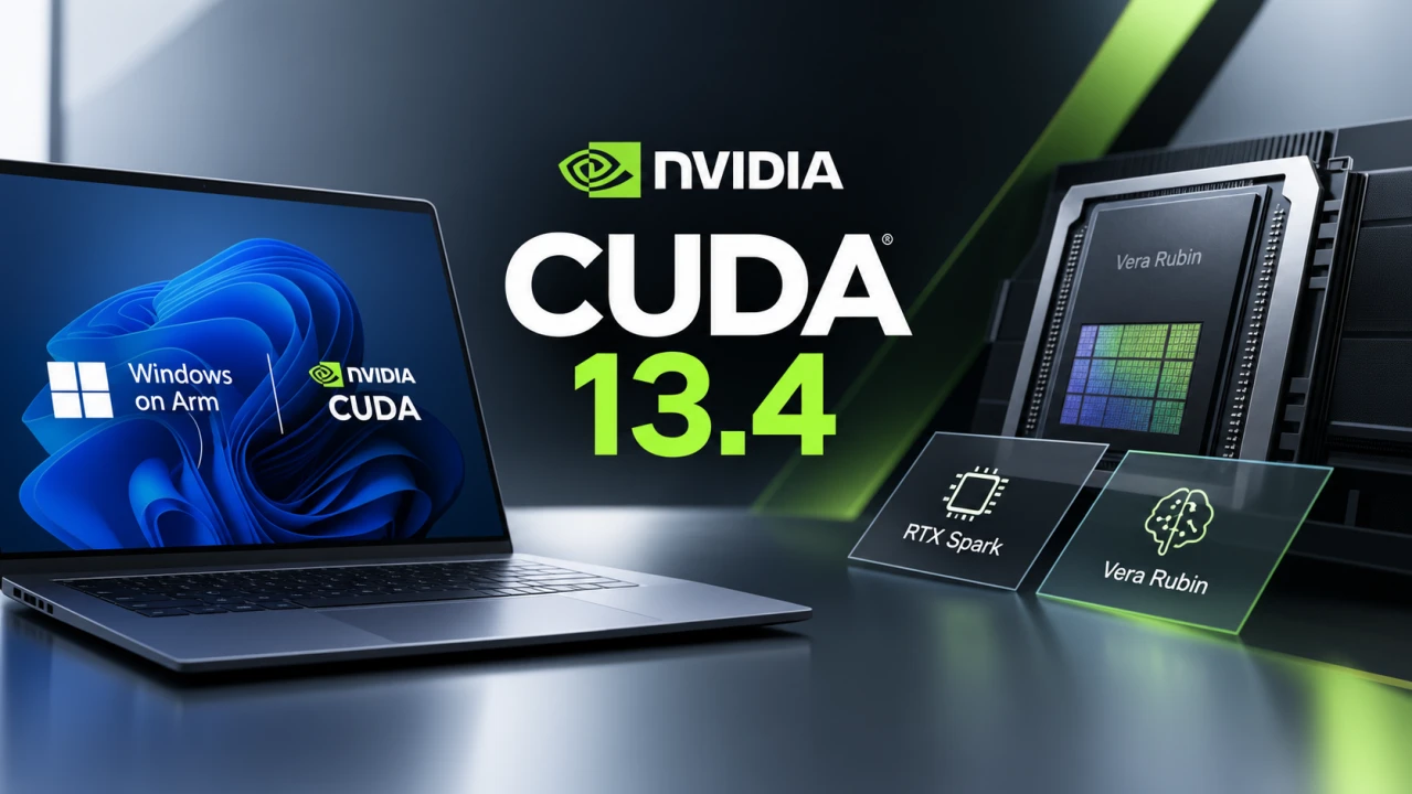 NVIDIA CUDA 13.4 正式推出!搶先支援 Windows on Arm