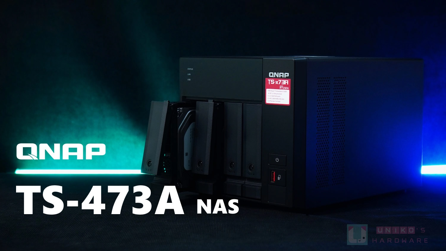 QNAP NAS TS-473A 從零開始設定開箱體驗