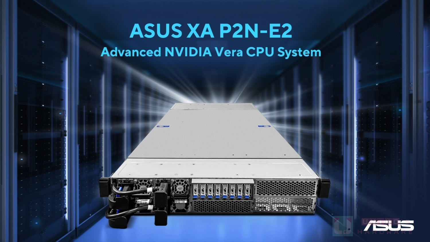 ASUS 推出 NVIDIA Vera Rubin 平台伺服器