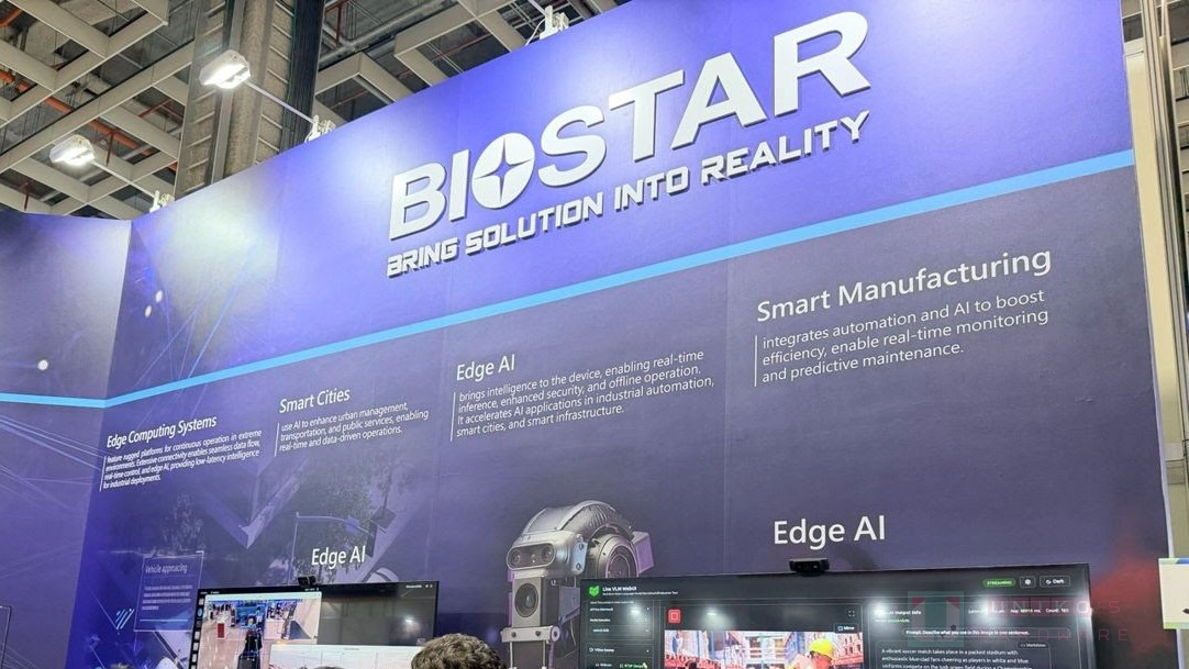 BIOSTAR EdgeComp 系統齊聚 AIoT Taiwan 2026，展現完整邊緣 AI 解決方案