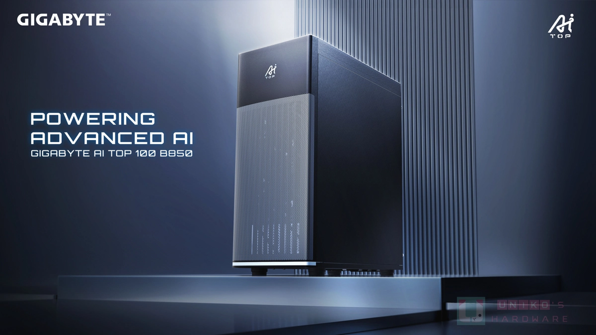 地端 AI 開發新利器！GIGABYTE 推出 AI TOP 100 B850 桌上型電腦