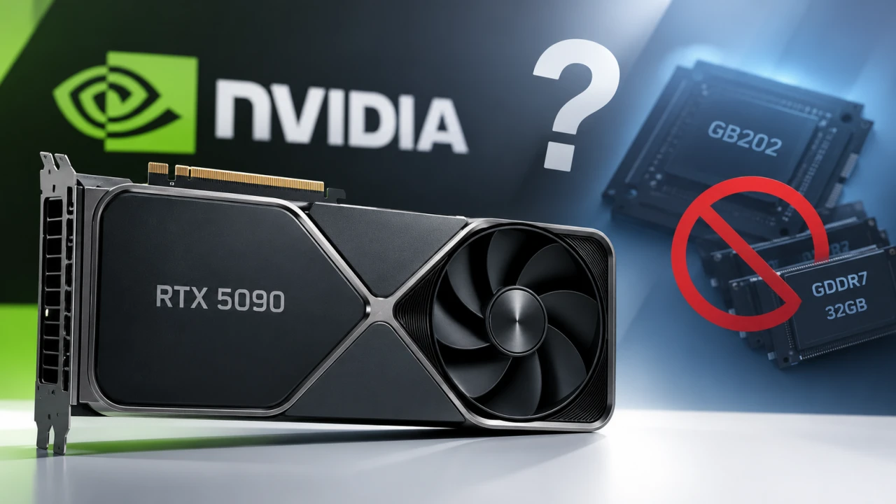 RTX 5090 傳聞再添變數!板卡夥伴稱已無法下單 GB202 與記憶體