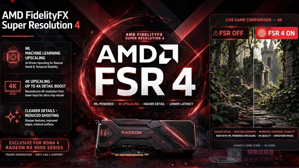 AMD 表示將於年底前讓掌機、筆電 APU 支援 FSR 4