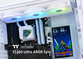 7 吋大 LCD 水冷見過沒! Thermaltake ST360 Ultra ARGB Sync 一體式水冷評測