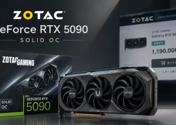 RTX 5090 停產傳聞不斷,ZOTAC 日本官網卻開賣要價 119 萬日圓的 SOLID OC